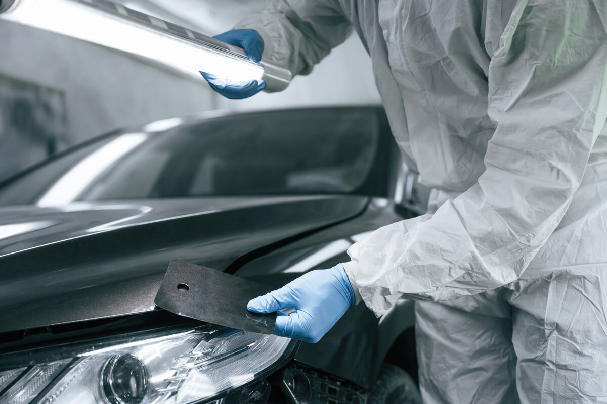 Dopasowanie koloru lakieru auta